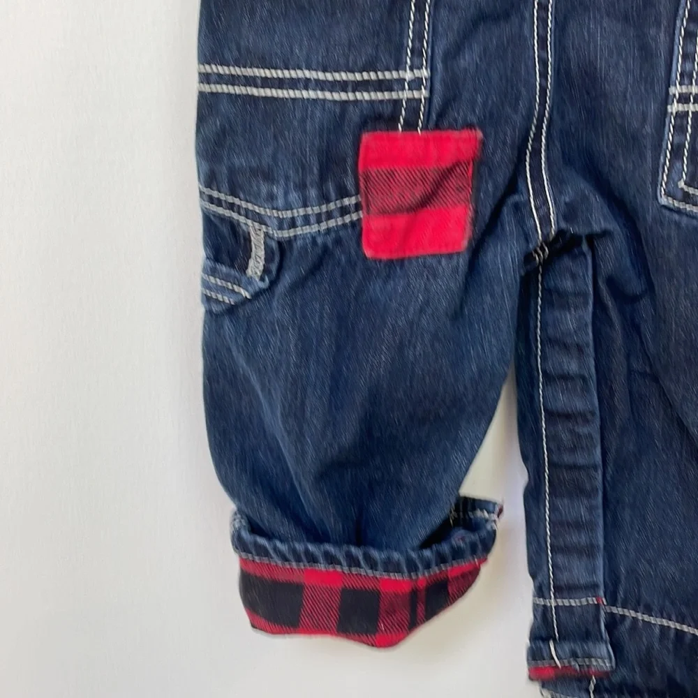 Oshkosh moose overall denim baby boy